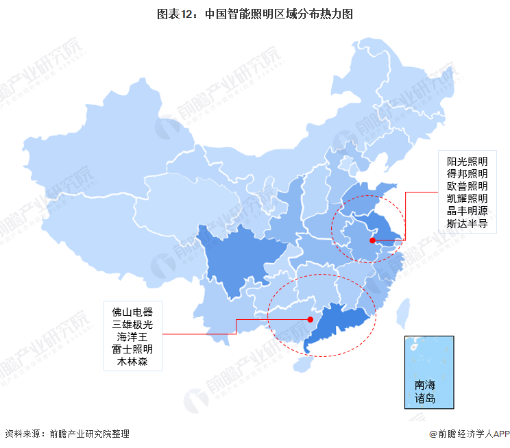 Bsports必一体育预见2022：《2022年中国智能照明行业全景图谱》(附市场规模、竞争格局和发展趋势等)(图8)